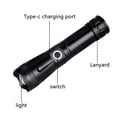 thumbnail image 4 of Greeniant Linterna USB de enfoque Mini de mano que muestra la linterna de la batería linternas de luz para la pesca nocturna al aire libre de Ropa Deportiva, Zapatos, 4 of 6