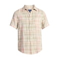 thumbnail image 5 of George Men's Patchwork Shirt with Short Sleeves, Sizes S-5XL, 5 of 5
