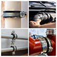 thumbnail image 7 of Uxcell 40pcs Stainless Steel Cable Clamps 1-3/4 Inch Rubber Cushioned Insulated Clamp for Tube Pipe Wire Cord, 7 of 7