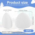 thumbnail image 2 of Maitys 50 Pieces Humidifier Essential Oil Pads Air Purifier Replacement Refill Pads for Aromatherapy Essential Oil Diffuser Compatible with Humidifier, Air Purifier, Microfiber Pad, 2 of 7