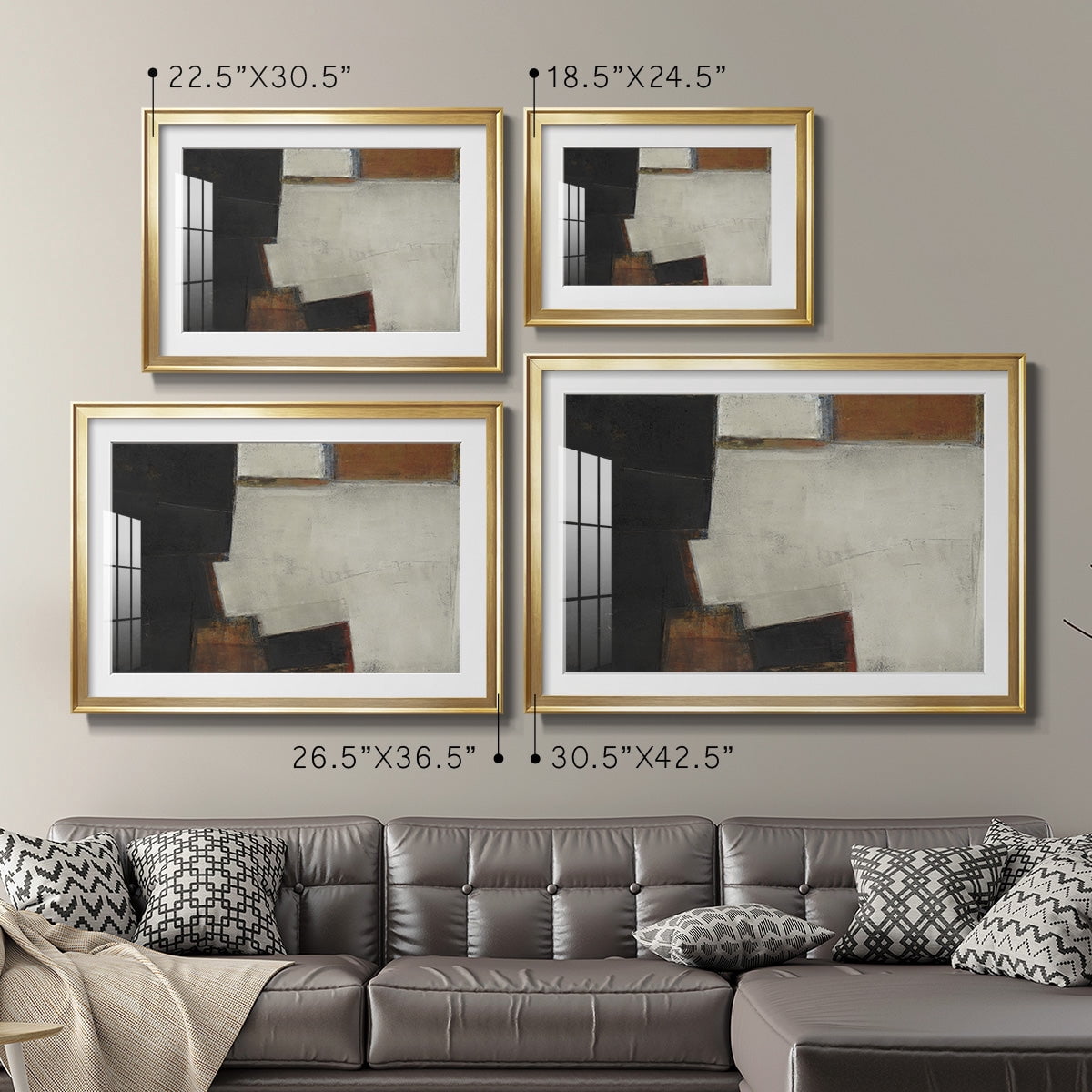 Our Way to Fall Premium Framed Print - Ready to Hang