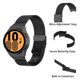 thumbnail image 4 of Correa De Repuesto Compatible Con Samsung Galaxy Watch4 40/44 Mm Correa De Acero Inoxidable Sólido Compatible Con Watch4 Classic 42/46 Mm 20 Mm Correa De Metal seitruly EL017275-03, 4 of 5