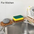 thumbnail image 4 of 2024, jabonera de madera para baño con bandeja autodrenante, 4 of 4