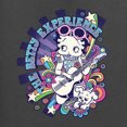 thumbnail image 5 of Wild Bobby, The Betty Experience Guitars Betty Boop Unisex Crewneck Sweatshirt, Charcoal, XX-Large, 5 of 5