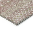 thumbnail image 4 of Addison Rugs Chantille Indoor/Outdoor Transitional Boho Blush Washable Round Rug, 8' x 8', 4 of 6