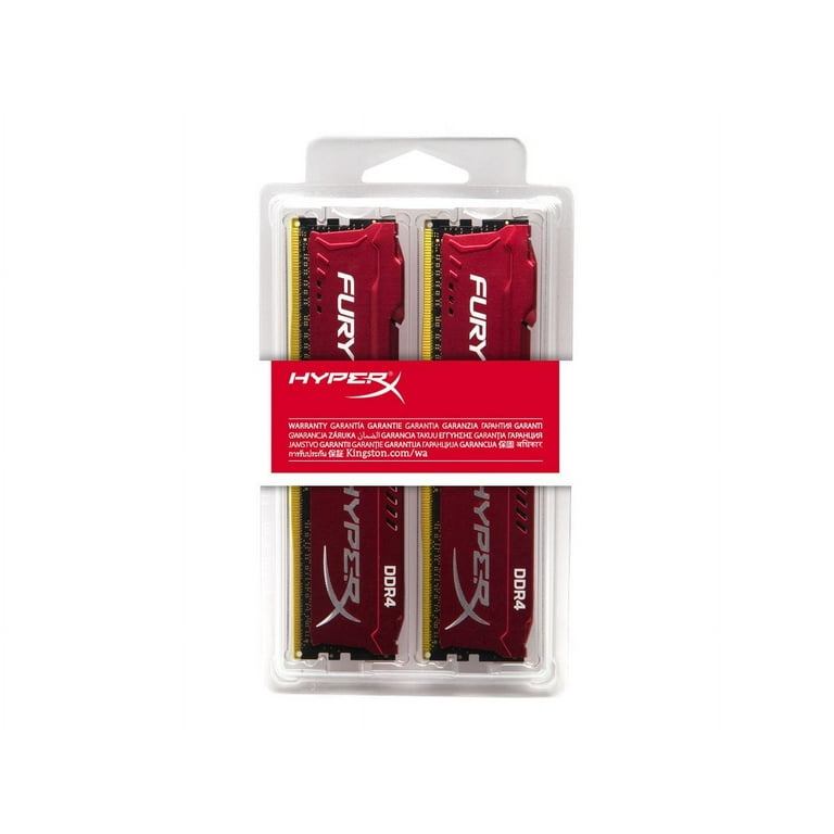 【メモリ】Kingston DDR4 HyperX FURY 32GB x 2 Kingston Technology HyperX FURY Red 32GB 2933MHz DDR4 CL17 DIMM