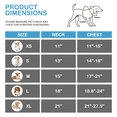 thumbnail image 2 of MoNiBloom No Pull Dog Harness, Pet Vest Adjustable Mesh Breathable Harnesses for Dogs Walking, Sky Blue M, 2 of 8