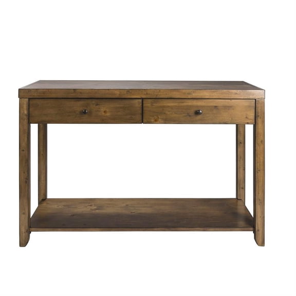 Mitchell Medium Brown Sofa Table