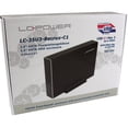thumbnail image 2 of LC-POWER LC-35U3-Becrux-C1 Drive Enclosure SATA/600, USB 3.1 (Gen 2) Type C Host Interface, UASP Support External, Black, 2 of 6