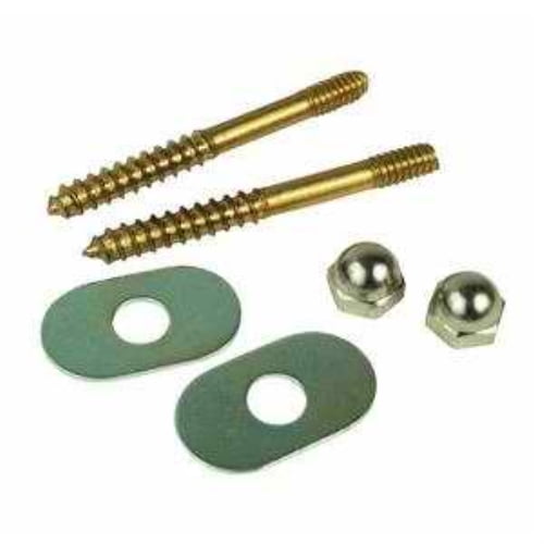 Do it Best Brass Toilet Screw Set