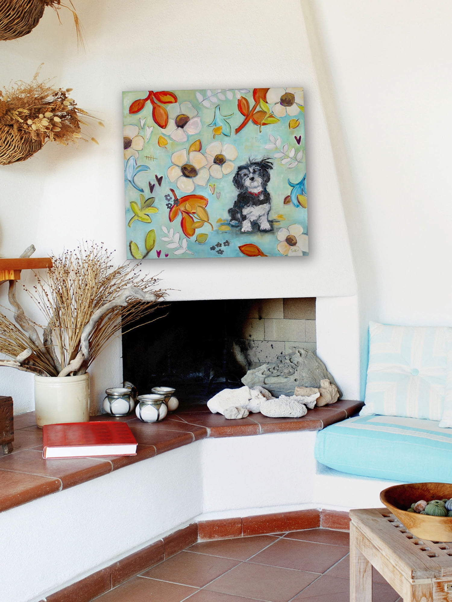 "Izze" by Tori Campisi Painting Print on Canvas