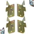 thumbnail image 4 of BESTYASH 4PCS Iron Bed Fittings Hardware Golden Connecting for Furniture Assembly, 4 of 8