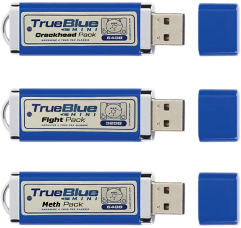 true blue usb stick