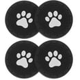 thumbnail image 1 of 4 Pcs sous-Verres de Voiture en PVC Insert Auto sous-Verres Intérieur de Voiture Porte-Gobelet, 1 of 8