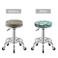 thumbnail image 3 of Exotic bird toucan Round Bar Stool Seat Covers, Elastic Round Chair Cover Stool Seat Slipcover Bar Stool Cushions Round Pad for 12-14 inch, 3 of 5