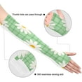 thumbnail image 3 of Daisy Manches de Bras avec Trou de Pouce UV Protection Solaire Respirante Manches de Bras de Refroidissement pour le Cyclisme Course Baskrtball Conduite Pêche, 3 of 7
