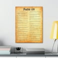 thumbnail image 3 of Scripture Walls Psalm 109 Chapter Gold Bible Canvas Christian Wall Art Ready to Hang Unframed, 3 of 7
