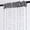 Silver, variant on Kate Aurora Luxurious Jaeger Rod Pocket Acrylic Beaded Curtain Panel - Assorted Colors
