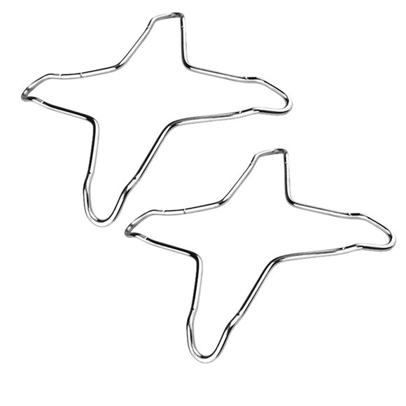 Toystoory Soporte antideslizante Universal para estufa de 2 piezas, soporte para quemador, estante de alambre de hierro, utensilios de cocina, Cocina y Comedor