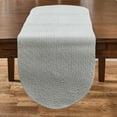 thumbnail image 2 of Split P Essex Blue Mist Braided Table Runner 15" x 54", 2 of 5