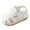 White, variant on AKAFMK Kids Sandals,Toddler Sandals,Baby Boys Girls Sandals Footwear Cute Summer Flat Shoes Infant First Walkers,White,12-15 Months