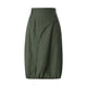thumbnail image 1 of Falda larga para mujer VISgogo, faldas con dobladillo con cordón de estilo retro irregular liso, trajes inferiores hasta los tobillos para mujer VISgogo  moda, 1 of 9