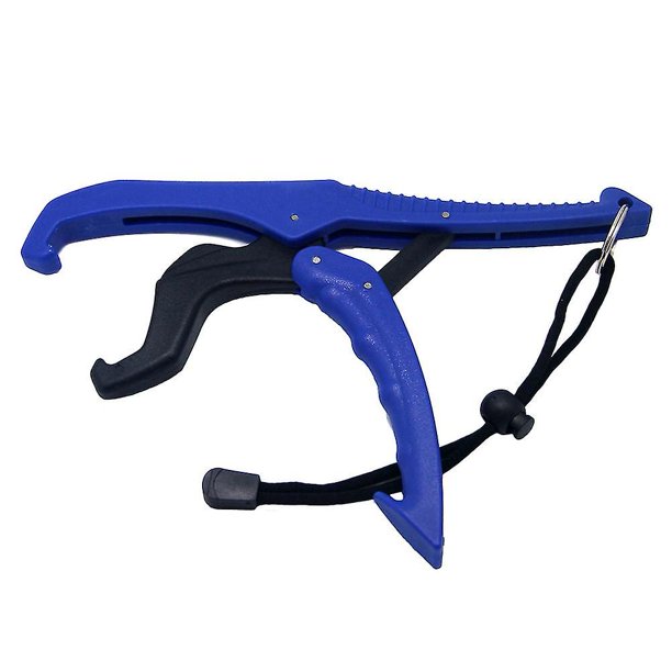 Accesorio de soporte de pesca de labios de pez flotante portátil azul
