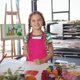 thumbnail image 4 of 8 Pack Kids Apron With Pockets Adjustable Chef Artists Child Bib Cooking Baking Painting For Boys And Girls G, 4 of 5