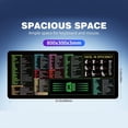 thumbnail image 7 of BNITCULT Excel Cheat Sheet Desk Mat,Updated Shortcuts & Gaming Desk Pad (31.5"x11.8"),Non-Slip,Spill-Proof,Black Fabric & Rubber Large Mouse Pad., 7 of 7