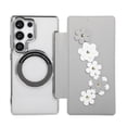 thumbnail image 1 of Case For Samsung Galaxy S25 Ultra/S25 Plus/S25, PU Leather Cover With RFID Blocking Card Slot Wireless Charging Shell, 1 of 4