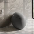 thumbnail image 2 of Plaisir Smart One-Piece 1.28 GPF Single Flush Toilet in Matte Gray, 2 of 10