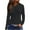 A-Black, variant on Uoodti Women's Long Sleeve V Neck Basic T Shirts Casual Color Solid Relaxed Tops Basic Tees Gift