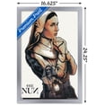 thumbnail image 3 of The Nun - Praying Wall Poster, 14.725" x 22.375", Framed, 3 of 3