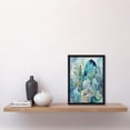 thumbnail image 2 of Coastal Plants And Animals Folk Art Watercolour Painting Artwork Framed Wall Art Print A4, 2 of 4