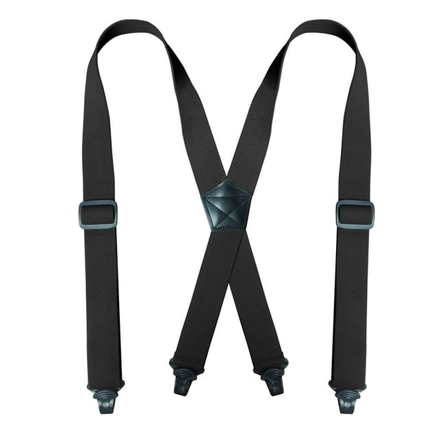 Tauxra Bretelles à Clip pour Chemise Homme avec Boucles Ajustables pour un Style Musclé, Bandes de Soutien d'Épaule Élastiques Robustes Unies Type X