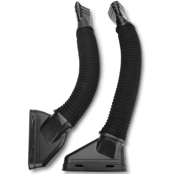 6420948797 & 6420948897 Tuyau d'Entrée d'Air Gauche & Droite pour Mercedes-Benz 2013-2016 GL350 / 2012-2014 ML350 Bluetec 4Matic V6 Diesel 3.0 Remplace A6420948897, A6420948797 Noir Noir