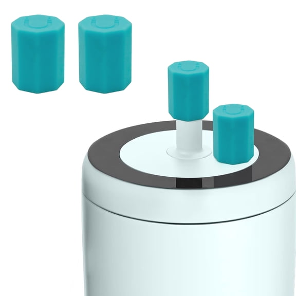 KGJQ Magnetic Straw Cover, Silicone Leakproof Straw Cap, Not Easy to Lose Design, Dust Protection And Reusable Straw Protector for Tumbler