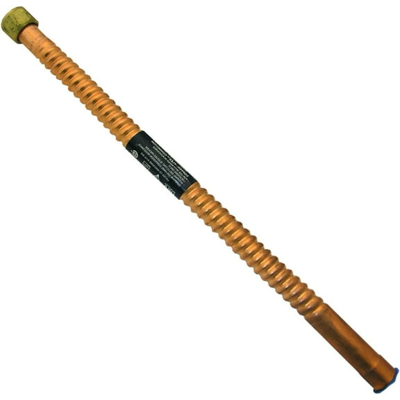 Lasco Fittings Water Heater Flex Connector - 3/4-Inch FIP, Corrugated Copper - 18-Inch