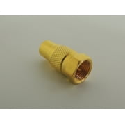 Gold Plated Atari Coleco Intellivision RF Coaxial Type F TV adapter