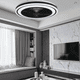 thumbnail image 3 of CITYLUZ VENTILADOR DE TECHO CON CONTROL REMOTO 6 VELOCIDADES 3 TEMPERATURAS DE LUZ 7 ASPAS TRANSPARENTES 50CM X 19.5CM INCLUYE 1 UNIDAD, 3 of 4