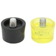 thumbnail image 3 of Durable Rubber Hammer Replacement Heads, Yellow & Black, 35mm Diameter, M10x1 Thread, Non-Slip & Scratch-Resistant for Safe Use., 3 of 6