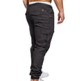thumbnail image 5 of Vetsdori Breathable Pants for men Elastic Waist Cargo Zipper Pocket Sport Pantalones Drawstring Stylish Gifts for Men Mens Trousers Joggers, 5 of 6