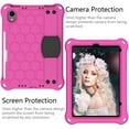 thumbnail image 6 of Kids Case for iPad mini 7th Generation (A17 Pro) 2024 8.3", EVA Cover with Soft Portable Wristband Shockproof Heavy Duty Protection Durable Encasing,with Shoulder Strap for iPad mini 2024 - Rose, 6 of 6
