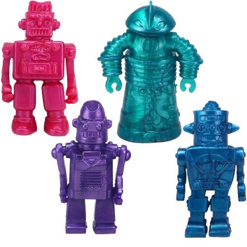 Stretchy Robots 4 Pack