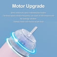 thumbnail image 4 of Cepillo de dientes eléctrico de silicona sónico en forma de U para niños, cepillo de dientes de 360 grados, blanqueamiento dental, cuidado y limpieza bucal para niños, 4 of 5