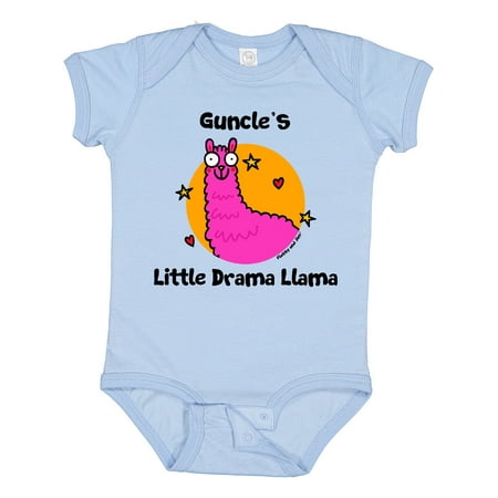 

Inktastic Guncle s Little Drama Llama Gift Baby Boy or Baby Girl Bodysuit