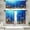 Sea 3, variant on 36 Inch Kitchen Curtains Summer Sea and Beach Window Curtains and Valances Set of 3, Coconut Tree Background Short Tier Curtain for Kitchen,Vintage Small Kitchen Decor