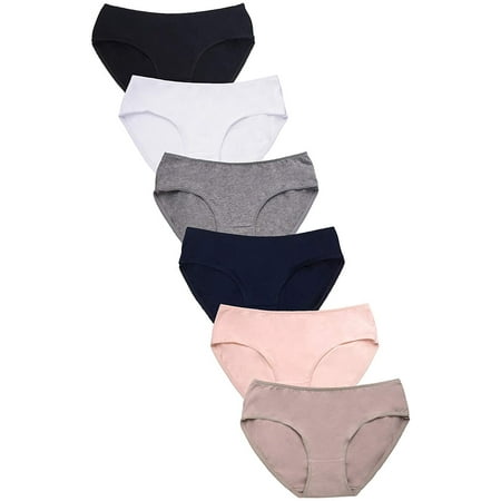 12 pieces of Women Underwear Cotton Bikini Panty S-XL (X-LARGE)