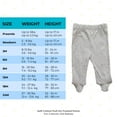 thumbnail image 3 of Spasilk Baby Boys' Cotton Pull on Footed Pants, Pack of 3, Gray Animals, 9 Months, 3 of 7