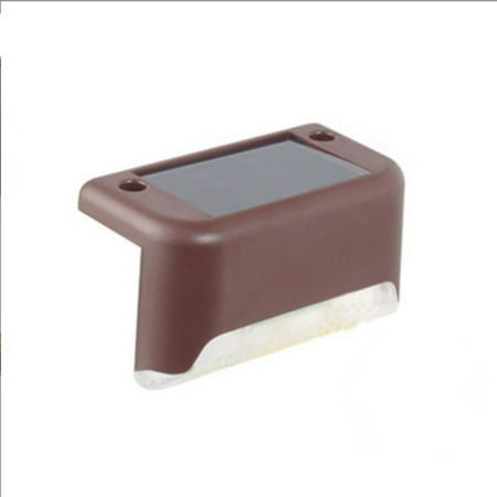 

Lamp in Clearance Solar Outdoor Stair Light Multi-Color Optional Black White Brown Three Colors White Warm Light Color Light Three